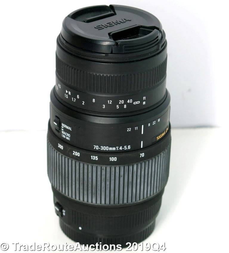 SIGMA DG 70-300mm Telephoto Zoom Lens for Canon DSLR Cameras
