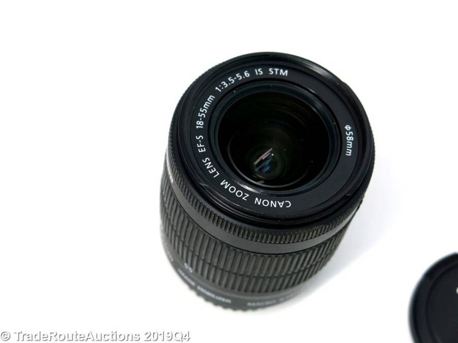 Canon EF-S 18-55mm f/3.5-5.6 IS (IMAGE STABILIZER) STM Camera Lens for Canon Digital SLR Cameras