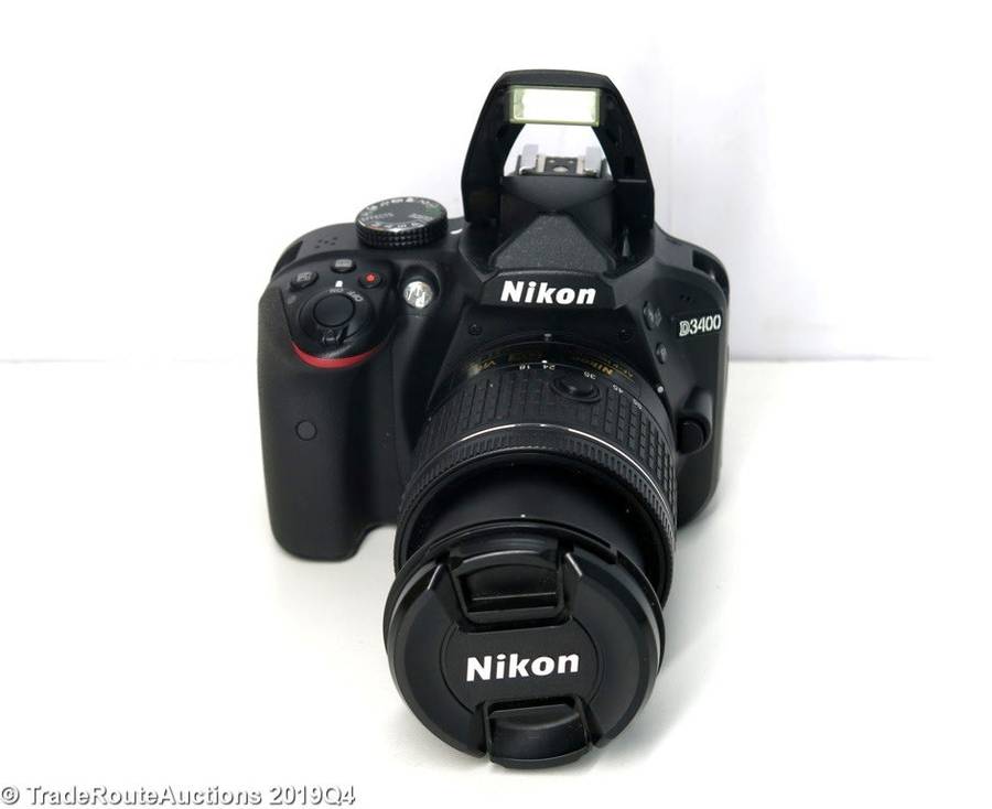 Nikon D3400 24.2 MP CMOS Digital SLR Camera body + Nikon AF-P 18-55 VR Lens Kit