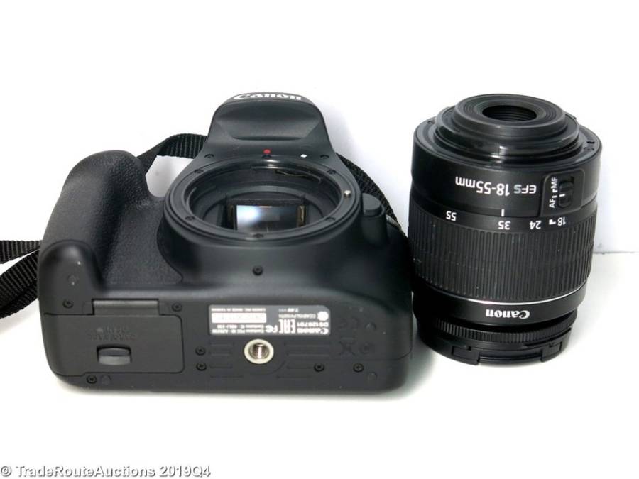 Canon 4000D DSLR Camera and EF-S 18-55 mm f/3.5-5.6 III Lens Kit