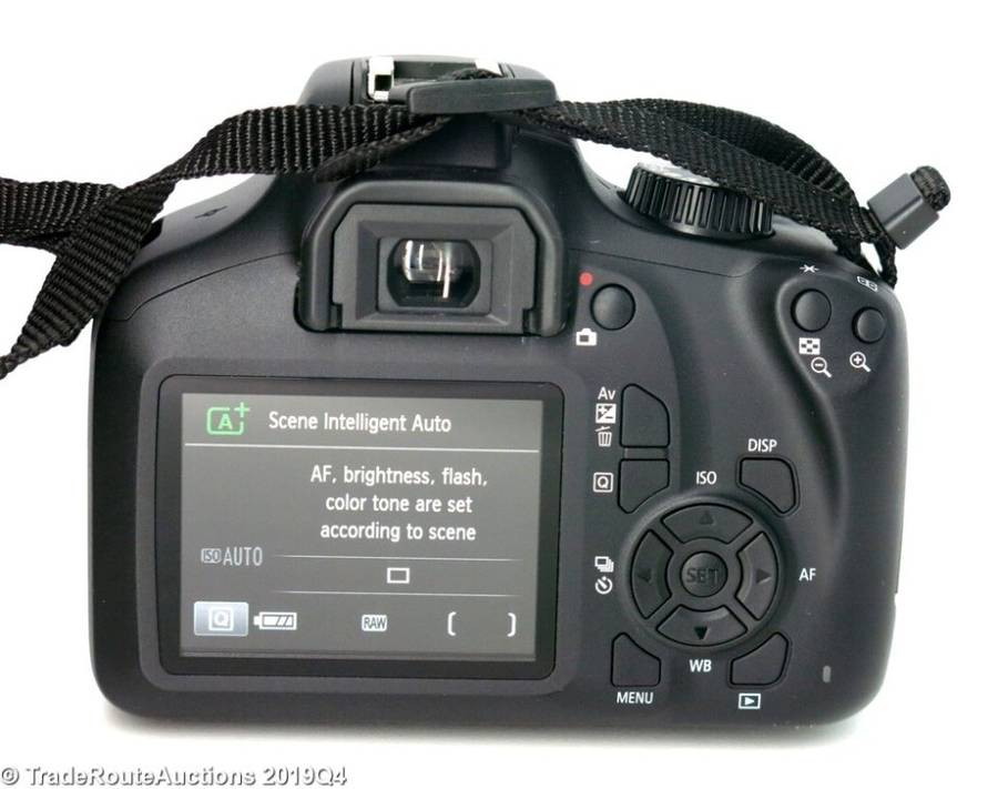 Canon 4000D DSLR Camera and EF-S 18-55 mm f/3.5-5.6 III Lens Kit