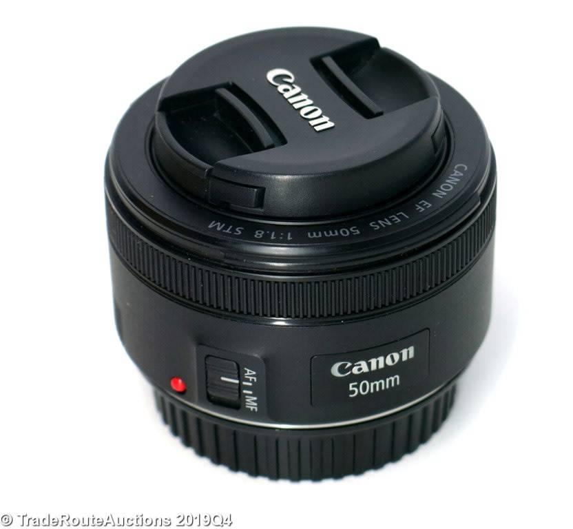 Canon EF 50mm f/1.8 STM Lens for Canon DSLR Cameras