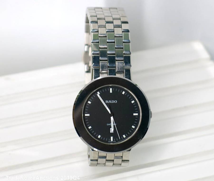 Rado Diastar Black Dial Ceramic Men's Watch