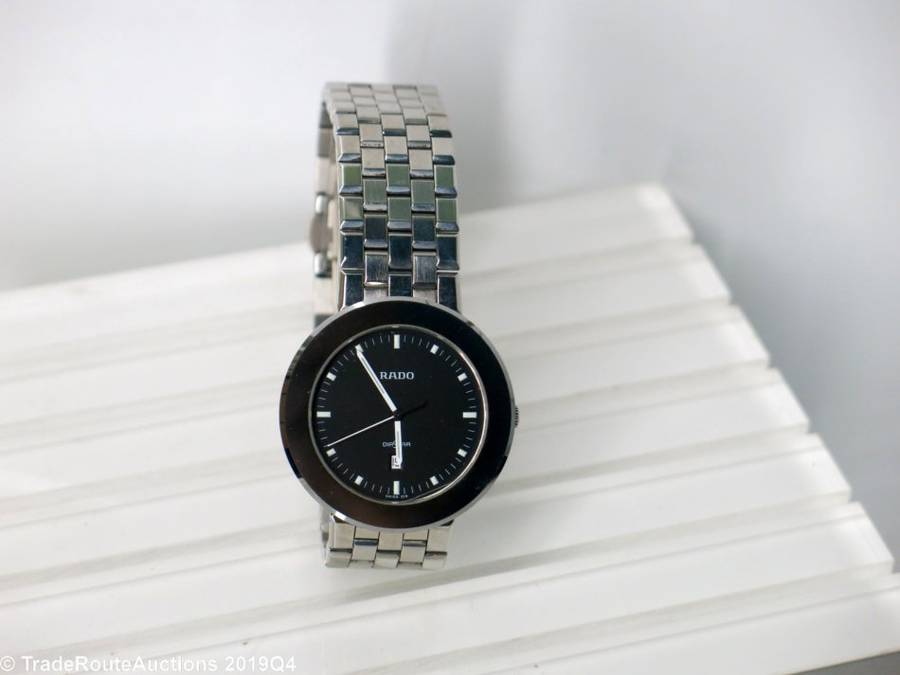Rado Diastar Black Dial Ceramic Men's Watch