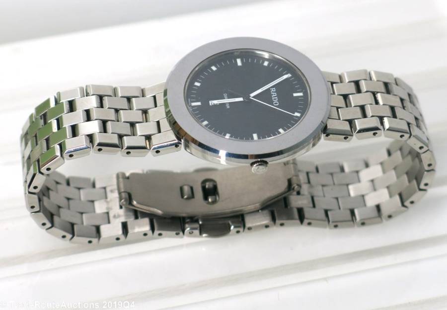Rado Diastar Black Dial Ceramic Men's Watch