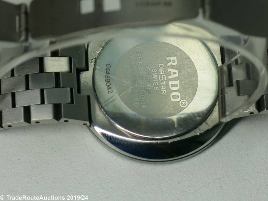 Rado Diastar Black Dial Ceramic Men's Watch