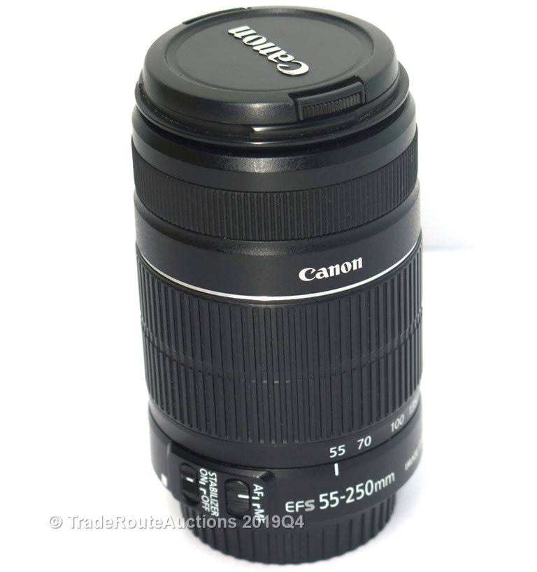 Canon EF-S 55-250m IS (Image Stabilizer) Mark ii Lens for Canon DSLR Cameras