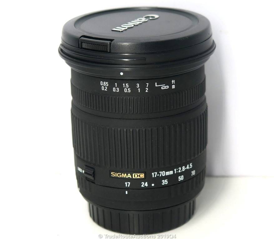 SIGMA DC 17-70mm 1:2.8-4.5 LENS for CANON DIGITAL SLR CAMERAS