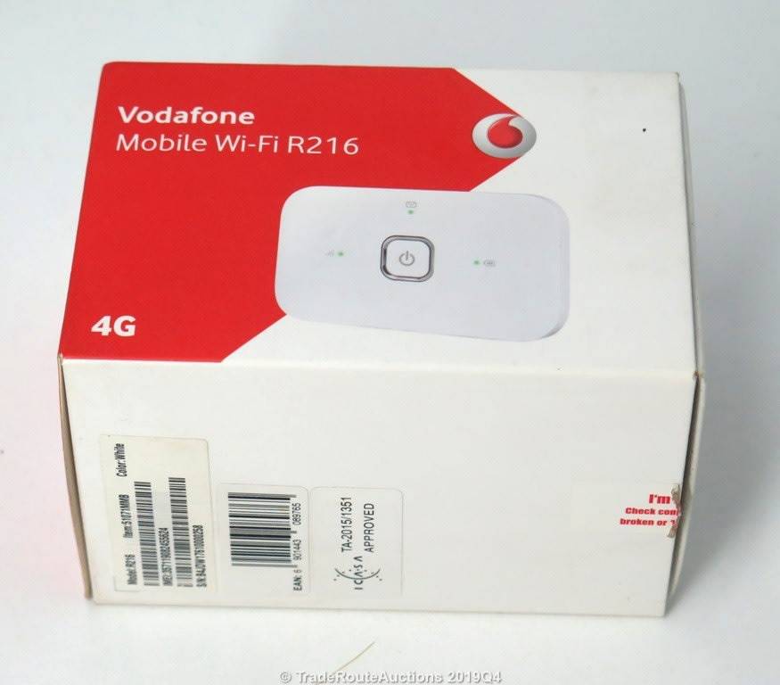 Vodafone Mobile Wi-Fi R216 4G LTE Wireless Hotspot Modem Router