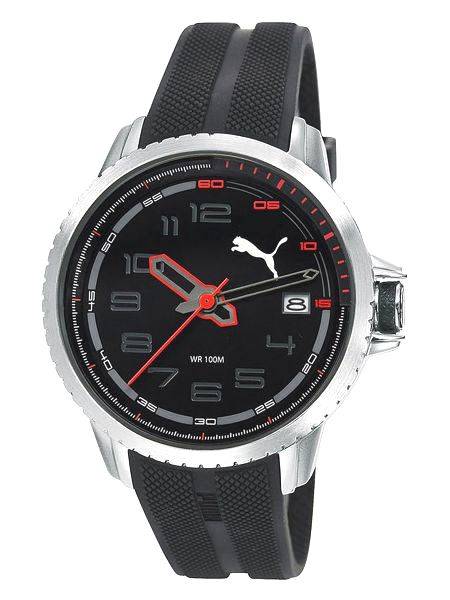Puma Men's Watch with Black Silicon Band and Black Dial PU103281004   - BRAND NEW *** PUMA ***