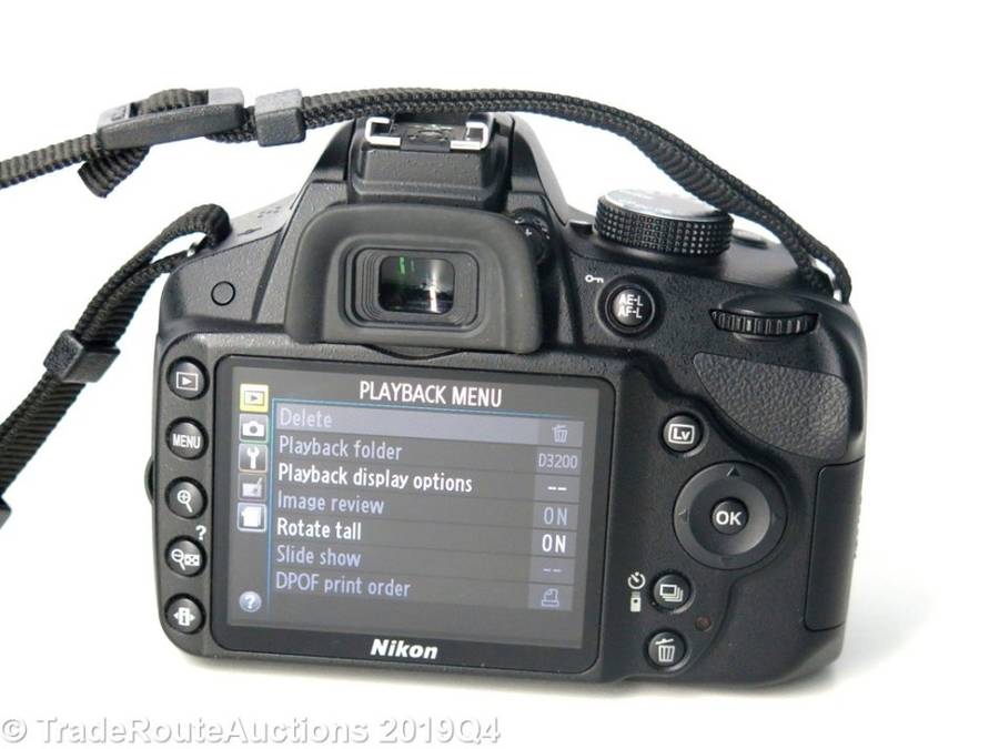 Nikon D3200 24.2 MP CMOS Digital SLR with 18-55mm f/3.5-5.6 AF-S DX NIKKOR Zoom Lens - 24.2 MP