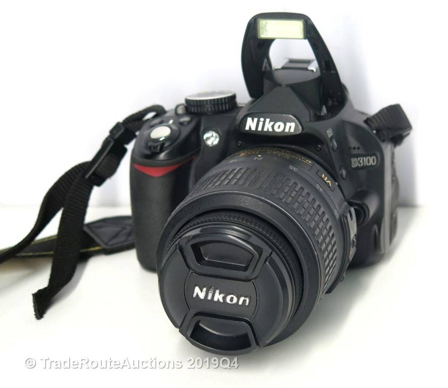 NIKON D3100 DSLR CAMERA 14.2 megapixels +  18-55mm MM PROFESSIONAL DSLR LENS KIT