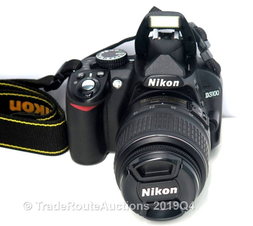 NIKON D3100 DSLR CAMERA 14.2 megapixels with Nikon 18-55mm PROFESSIONAL DSLR LENS KIT