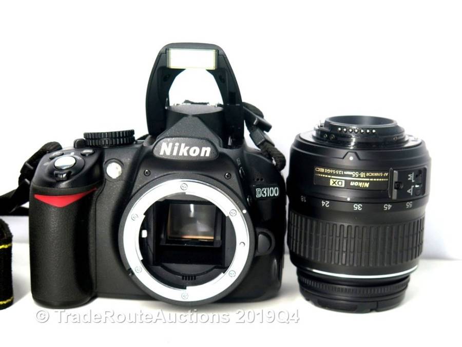 NIKON D3100 DSLR CAMERA 14.2 megapixels with Nikon 18-55mm PROFESSIONAL DSLR LENS KIT