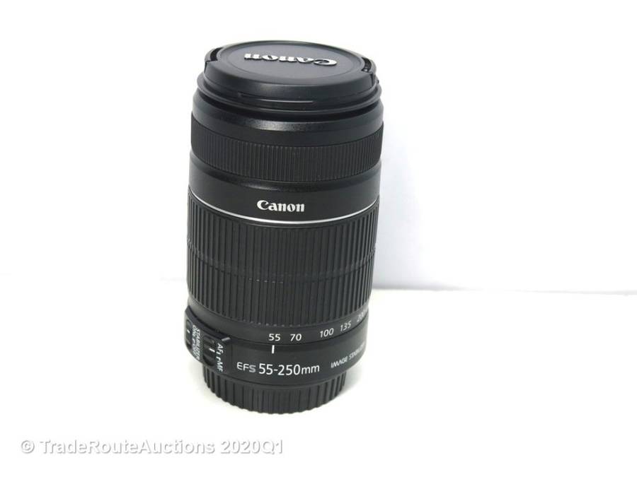 Canon EF-S 55-250m IS (Image Stabilizer) Mark ii Lens for Canon DSLR Cameras