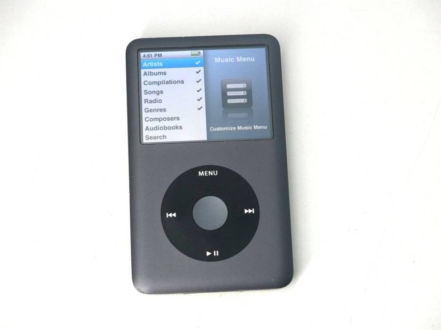 Apple IPod Classic 160GB [ MC297 ] *** 7th Generation **** IPOD 160GB BLACK 2.5" LCD Screen