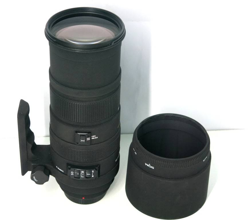 SIGMA 150-500mm F5-6.3 APO DG OS (OPTICAL STABILIZER) ZOOM Lens for SONY / MINOLTA DSLR Cameras