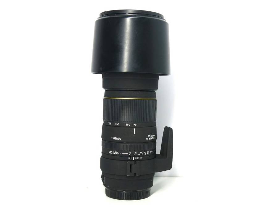 SIGMA 170-500mm F5-6.3 APO Aspherical Telephoto Zoom Lens for CANON - HUGE LENS