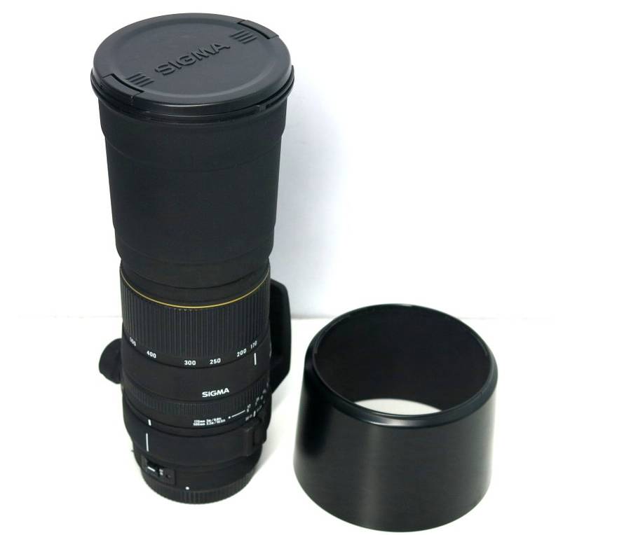 SIGMA 170-500mm F5-6.3 APO Aspherical Telephoto Zoom Lens for CANON - HUGE LENS