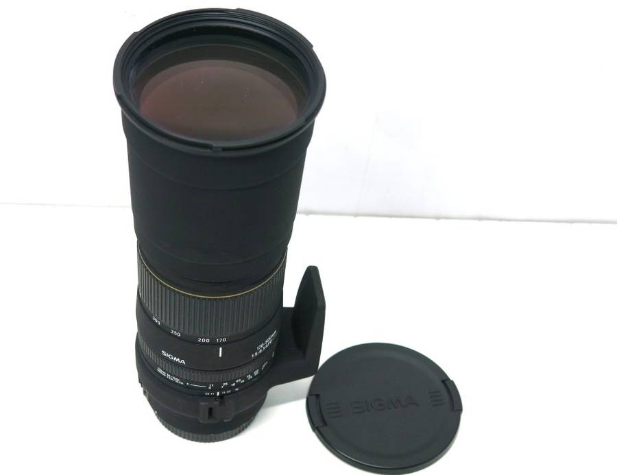 SIGMA 170-500mm F5-6.3 APO Aspherical Telephoto Zoom Lens for CANON - HUGE LENS