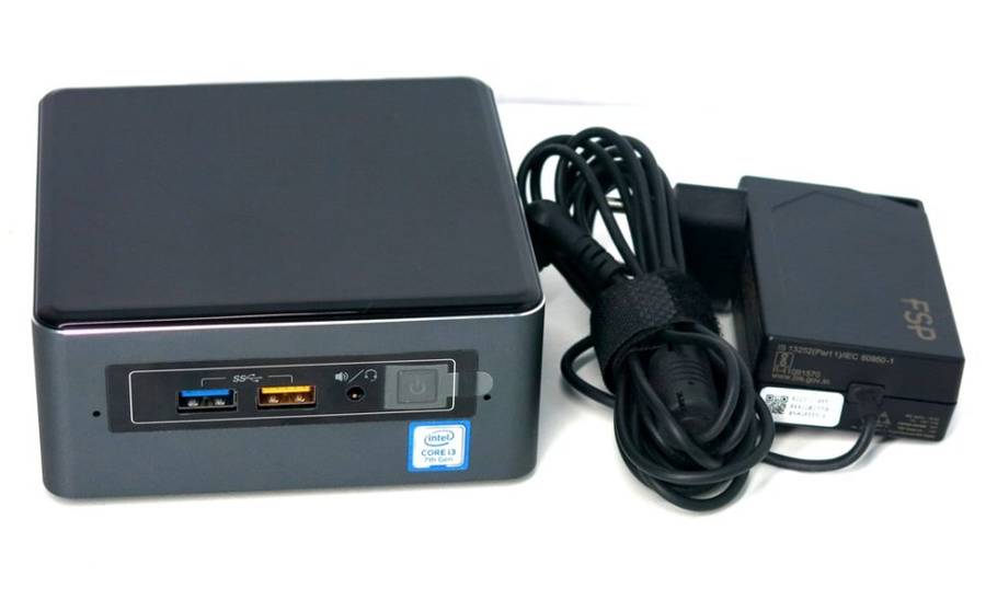 Intel NUC Mini-PC NUC7i3BNH | CORE i3 7100U 7th Gen 2.4GHz | 4GB RAM | 500GB HDD