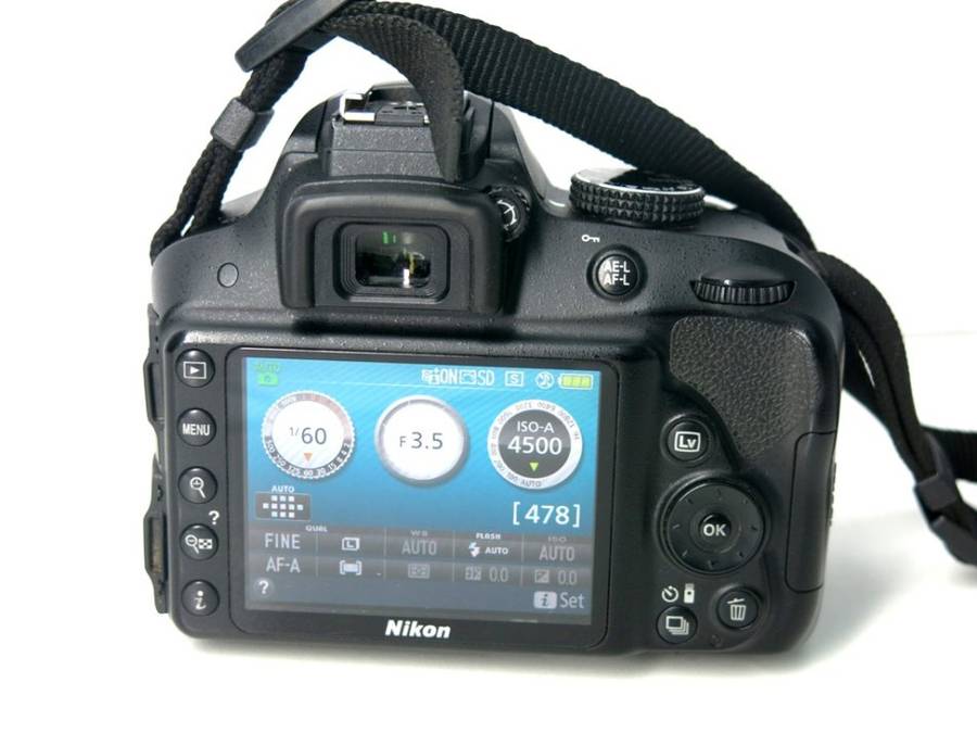 Nikon D3300 24.2 MP CMOS Digital SLR with AF-S DX NIKKOR 18-55mm f/3.5-5.6G VR II Zoom Lens (Black)