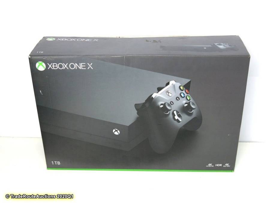 Microsoft Xbox One X 1TB Console (BLACK) Model 1787 + 1 Controller