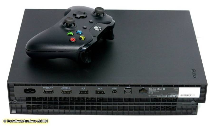 Microsoft Xbox One X 1TB Console (BLACK) Model 1787 + 1 Controller