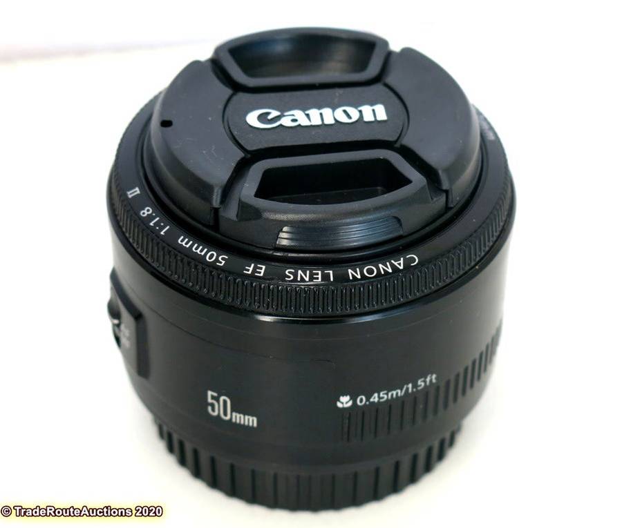 Canon EF 50mm f/1.8 II Lens - Fits Canon Cameras