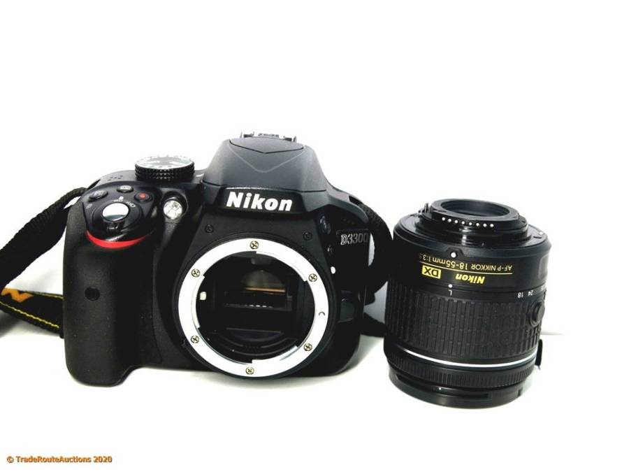 Nikon D3300 24.2 MP DSLR + 18-55 DX LENS KIT @@ R1 NO RESERVES @@