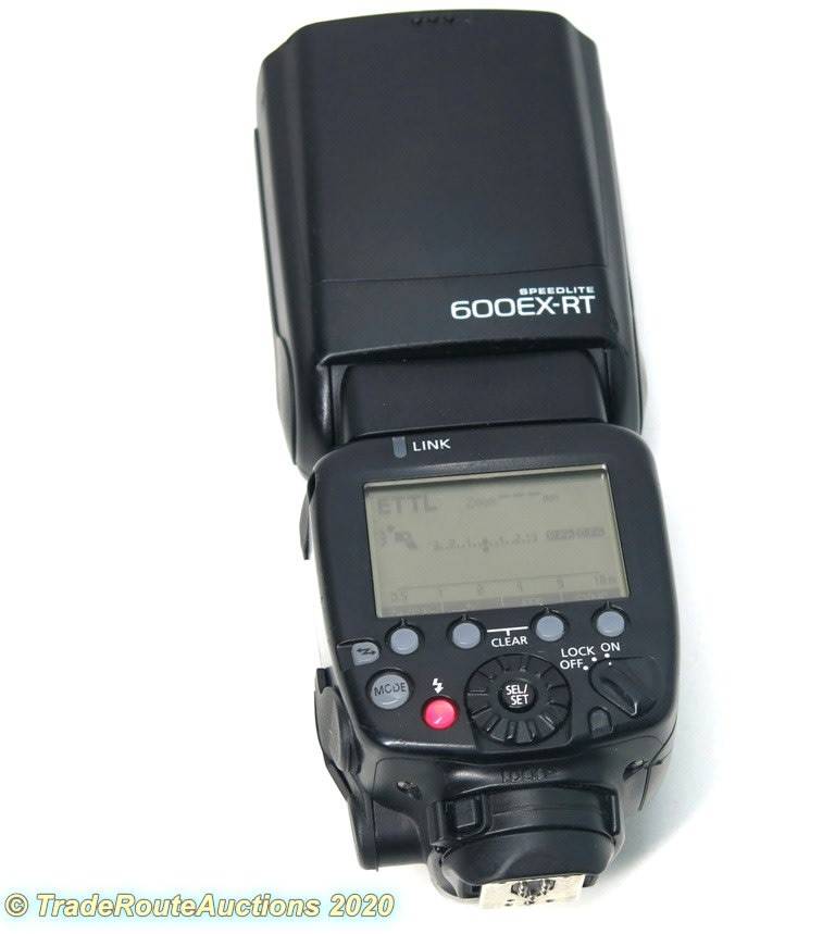 Canon Speedlite 600EX-RT Flash for Canon Cameras      ** R1 NO RESERVE **