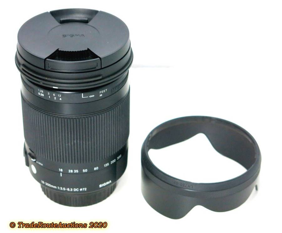 Sigma 18-300mm f3.5-6.3 DC OS HSM Contemporary Macro Lens (CANON MOUNT)