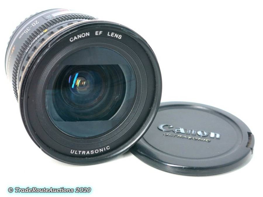 Canon EF 20-35mm F3.5-4.5 USM Lens for CANON DSLR CAMERAS (WIDE ANGLE / FULL FRAME)