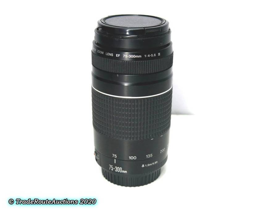 CANON EF 75-300MM ZOOM LENS @@ R1 NO RESERVES @@