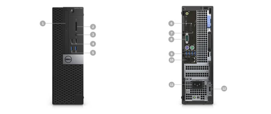 Dell OptiPlex 7040 ULTRA SFF Desktop PC | Core i5 6500 3.2Ghz | 8GB RAM | 256GB SSD DESKTOP PC