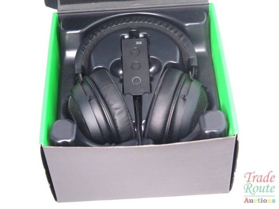 Razer - Kraken Tournament Edition Wired Gaming Headset THX - Black (PC/Gaming)