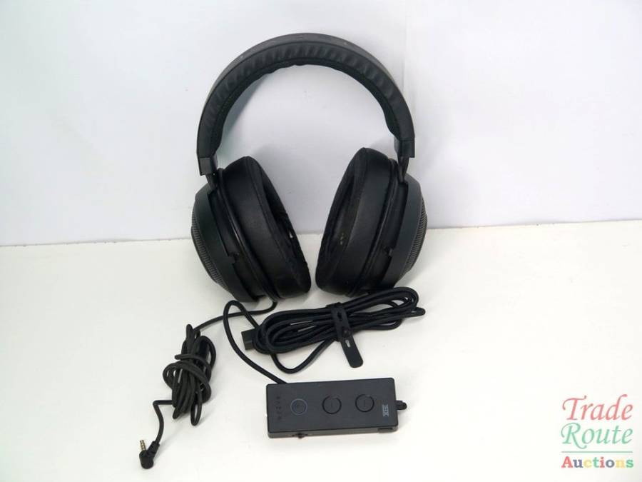 Razer - Kraken Tournament Edition Wired Gaming Headset THX - Black (PC/Gaming)