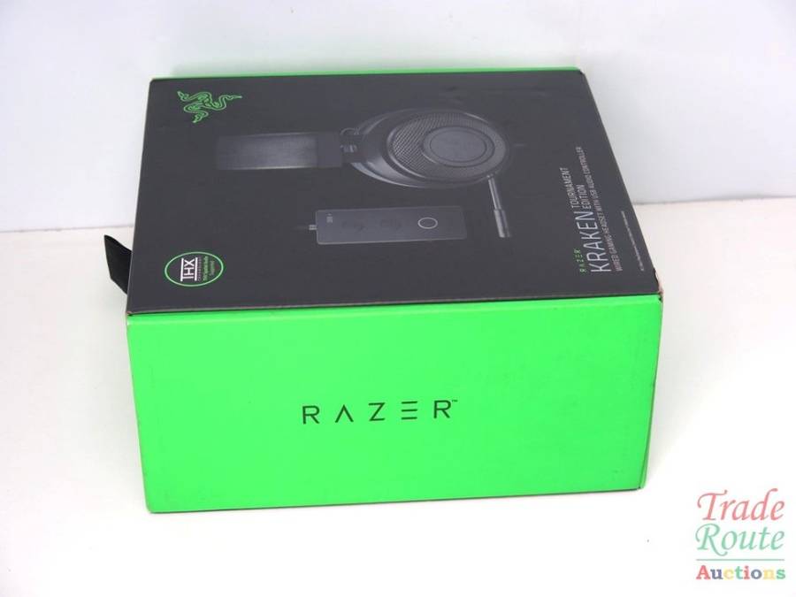 Razer - Kraken Tournament Edition Wired Gaming Headset THX - Black (PC/Gaming)