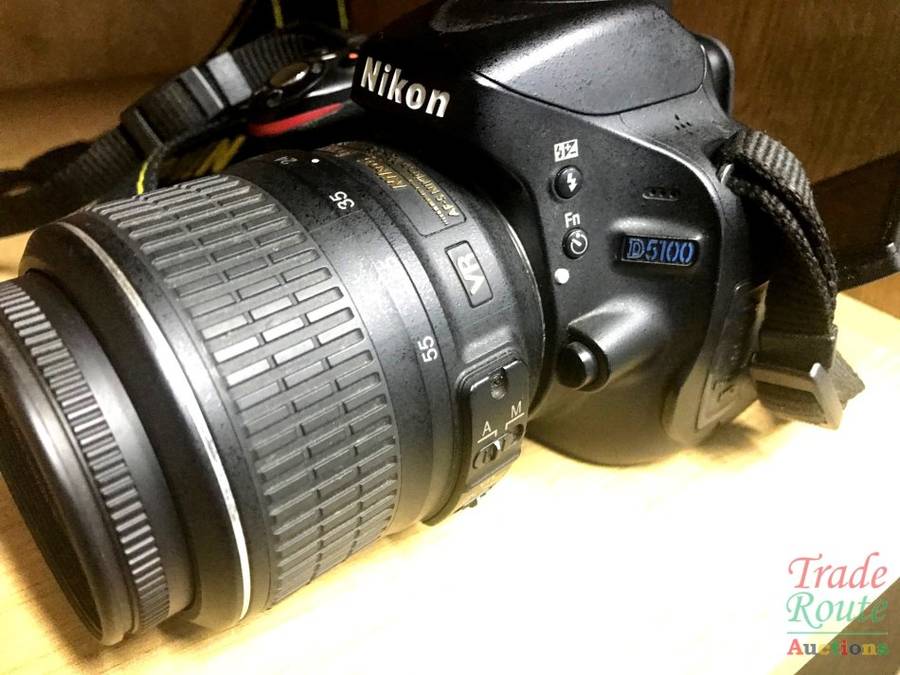 NIKON D5100 DSLR CAMERA BODY + 18-55mm MM VR LENS KIT