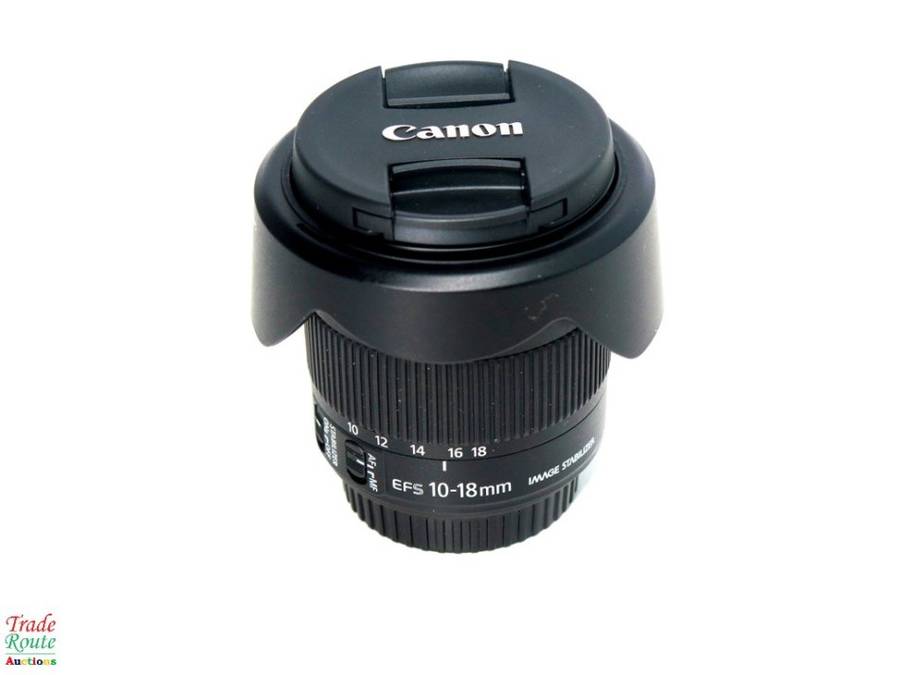 Canon EF-S 10-18mm f/4.5-5.6 IS (Image Stabilizer) STM Zoom Lens for Canon DSLR Cameras