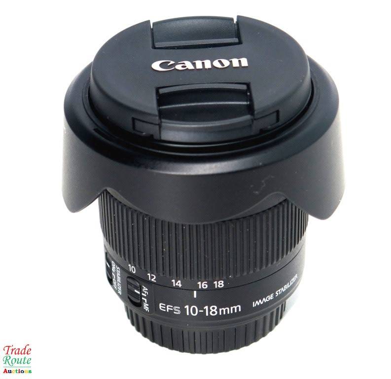 Canon EF-S 10-18mm f/4.5-5.6 IS (Image Stabilizer) STM Zoom Lens for Canon DSLR Cameras