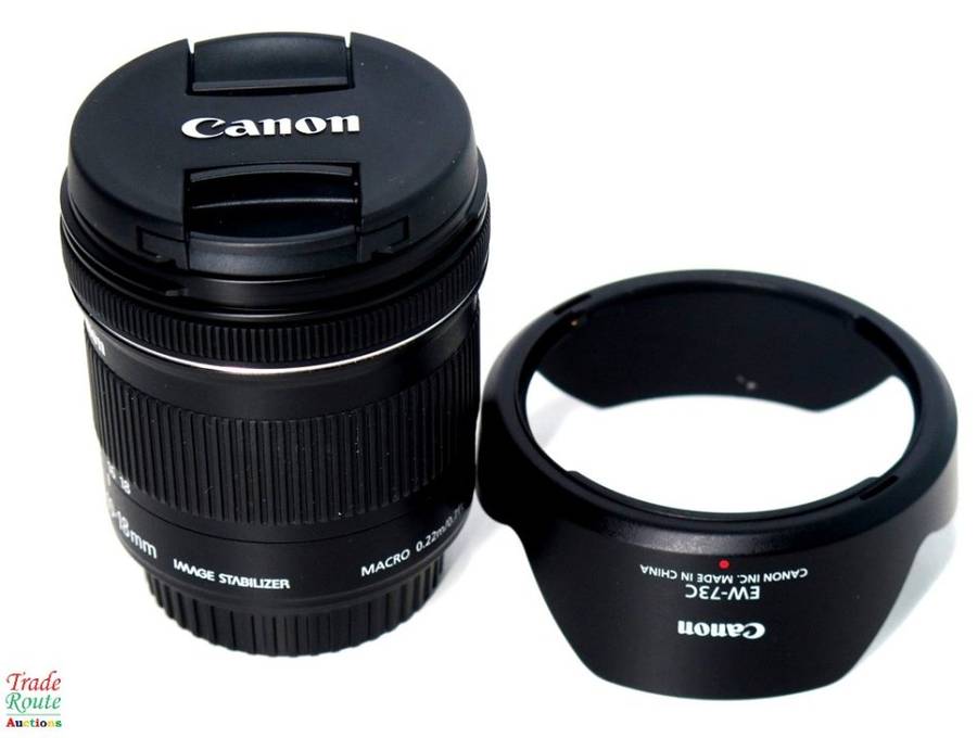 Canon EF-S 10-18mm f/4.5-5.6 IS (Image Stabilizer) STM Zoom Lens for Canon DSLR Cameras
