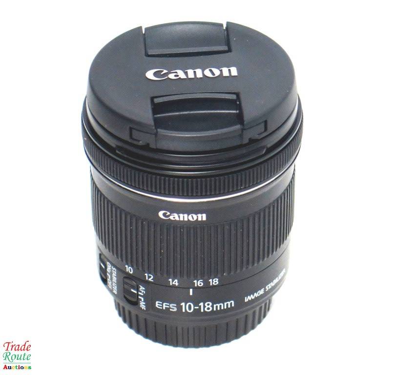 Canon EF-S 10-18mm f/4.5-5.6 IS (Image Stabilizer) STM Zoom Lens for Canon DSLR Cameras