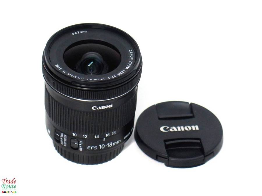 Canon EF-S 10-18mm f/4.5-5.6 IS (Image Stabilizer) STM Zoom Lens for Canon DSLR Cameras