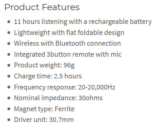 JVC HA-S20BT-A Wireless Adjustable Headband Bluetooth Headphones [COLOUR : AEGEAN BLUE]