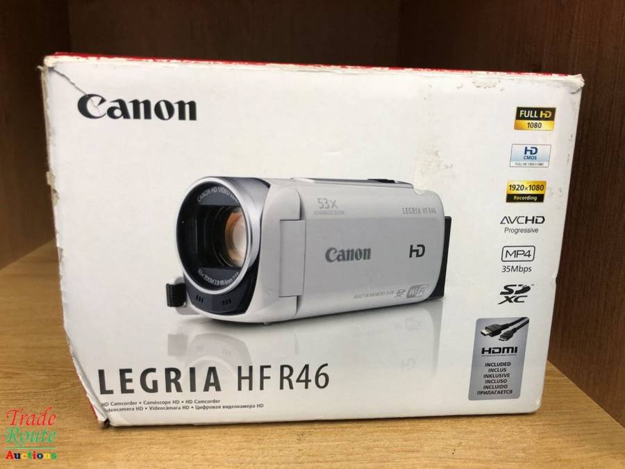 Canon 8GB Legria HF R46 Full HD Camcorder with WiFi