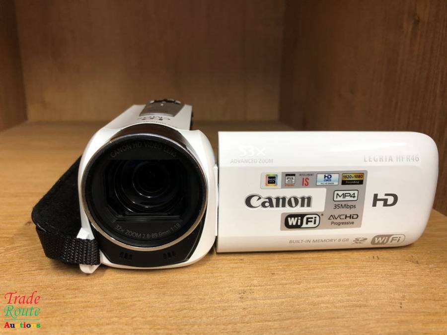 Canon 8GB Legria HF R46 Full HD Camcorder with WiFi