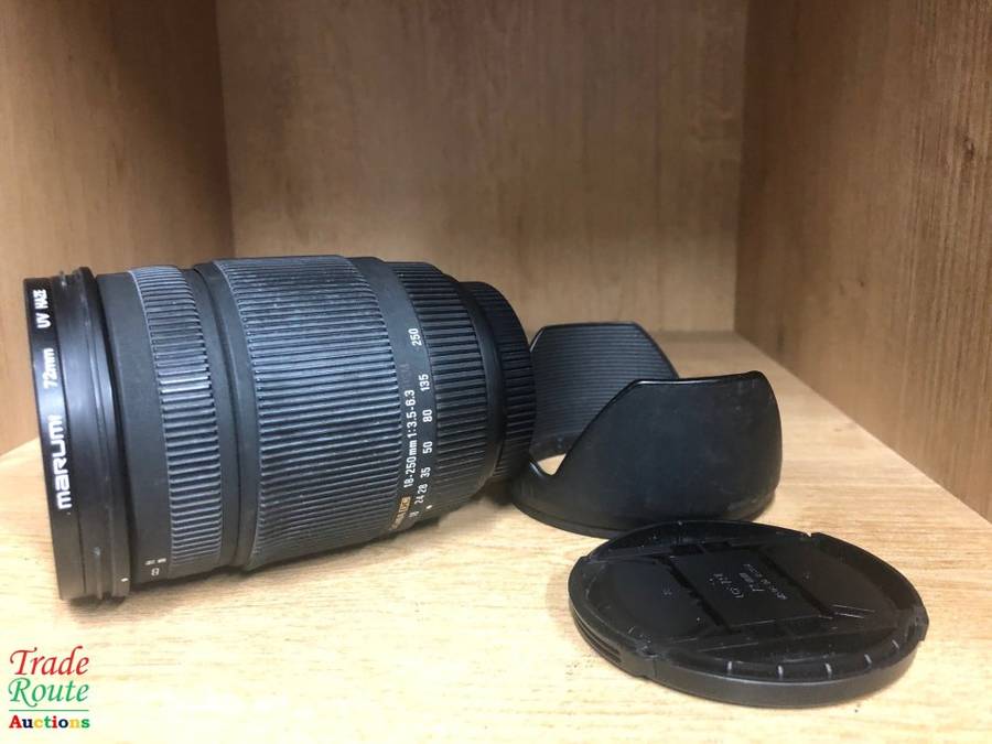 SIGMA DC 18-250mm F3.5-6.3 OS HSM Lens OPTICAL STABILIZER for SONY