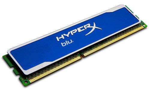 Kingston Hyper X Blu 4 GB 1600MHz DDR3 Non-ECC CL9 Desktop Memory (KHX1600C9D3B1/4G)