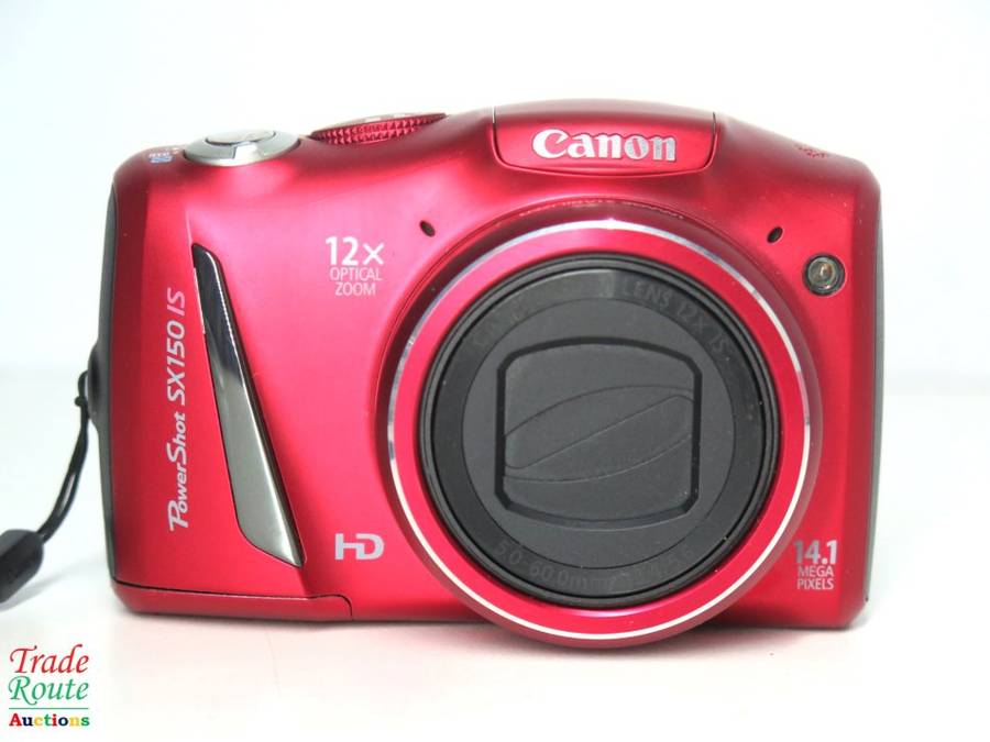 Canon PowerShot SX150 IS 14.1 MP Digital Camera with 12x Wide-Angle Optical Image Stabilized Zoom